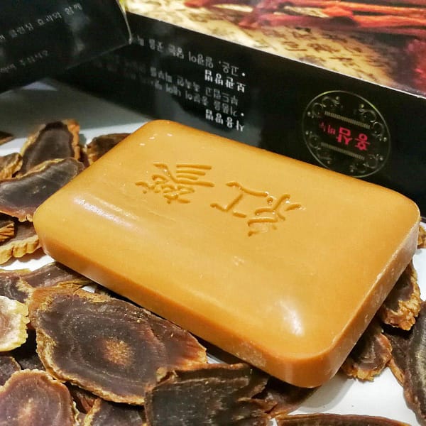 Sabun Ginseng Merah Korea (Kulit Kering & Matang)